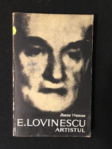 E.Lovinescu artistul