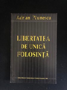 Libertatea de unică folosință